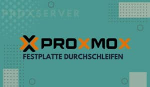 Proxmox Festplatte durchschleifen