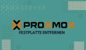 Proxmox Festplatte entfernen